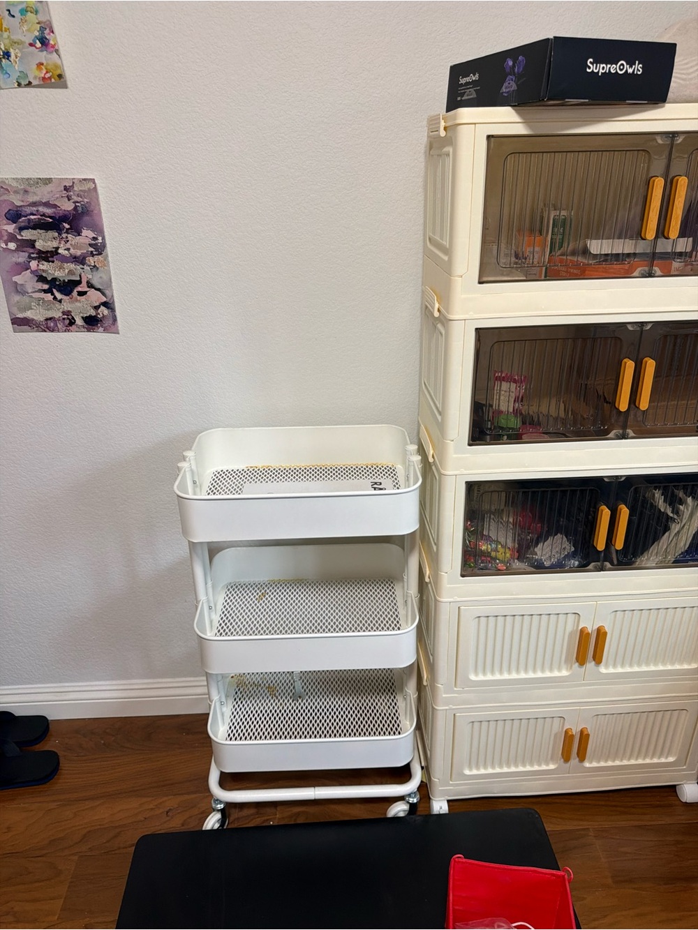IKEA raskog utility cart 3-Tier Kitchen Rolling Storage Trolley organize viral - Picture 3 of 4